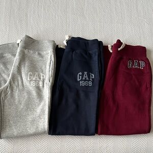 GAP Sweatpants Set - Light Gray, Dark Blue, Maroon
